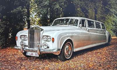 Unieke Rolls-Royce limousine uit 1963 zet trouwfeesten en events in de kijker