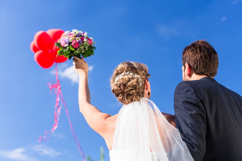 Huwelijk: voor of tegen ballonnen?