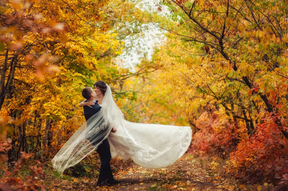 Het huwelijk in de herfst