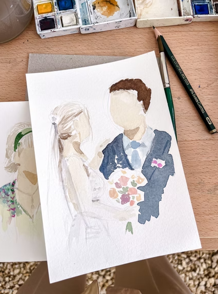 LA PEINTRE DE MARIAGE