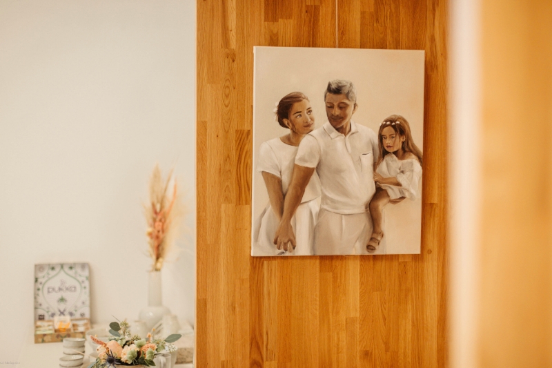 LA PEINTRE DE MARIAGE