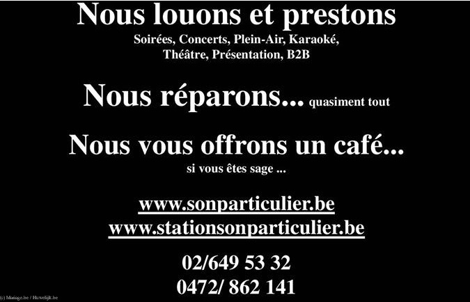 SON PARTICULIER