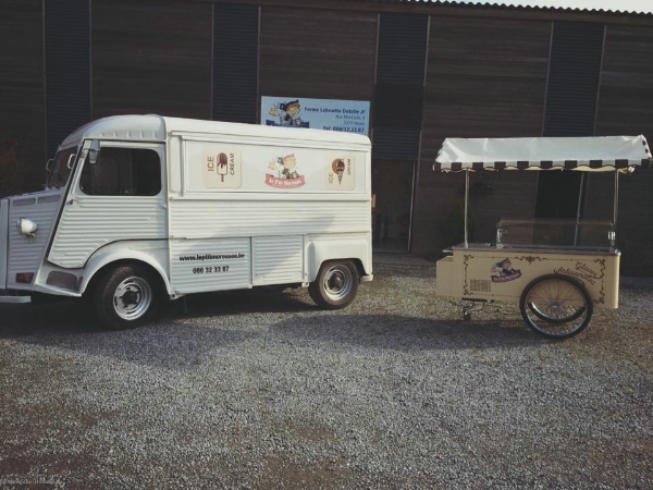 Le P'tit Moressée - glace artisanale - Food Truck